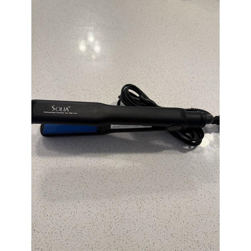 SOLIA Professional Ceramic Ion Flat Iron Hair Straightener Adjustable Temp Ulta